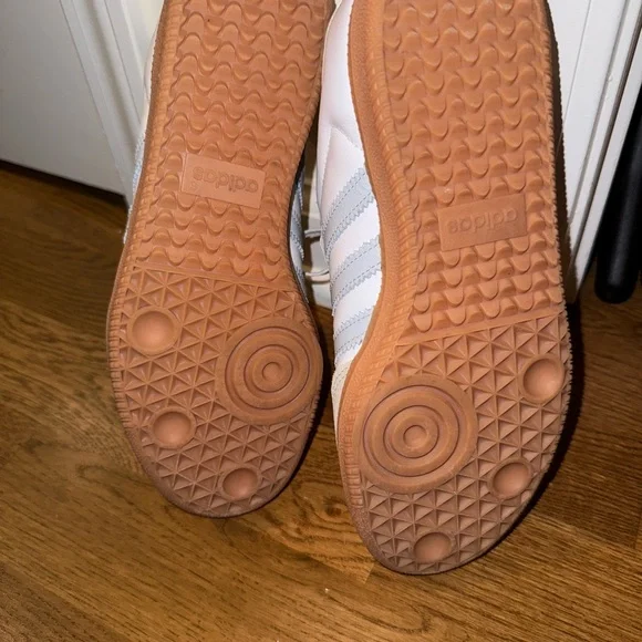 Adidas White Samba Sneakers - Picture 4 of 6